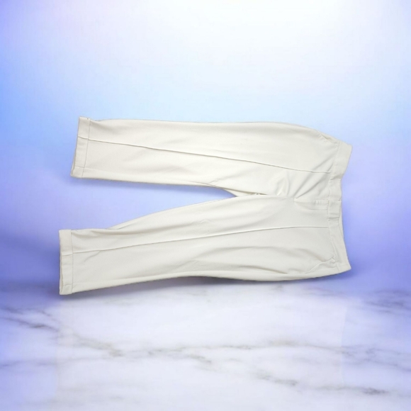 Nine West Tapered Fit Dress Pants Size 18 White Cream Workwear Career Trouser - Picture 15 of 16